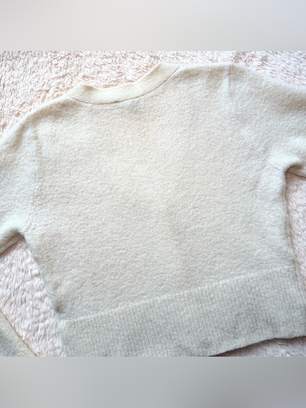 & Other Stories Bee Button Alpaca Wool Blend Knit Cardigan Coquette Women’s M - Picture 8 of 16